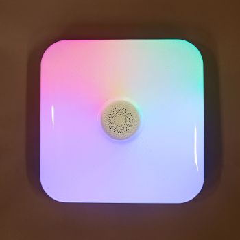 Светильник светодиодный акриловый 330*330мм 48W LY 6140B YX+RGB LED+ Bluetooth+RGB пульт S=16м2*1/10