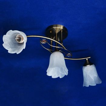 Люстра А1384/3   AB  3*40W Е14 , 220V VERNER LIGHTING *1