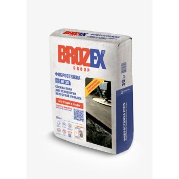 Стяжка для пола NF 30 ФИБРО 30 кг BROZEX *1/48