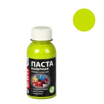 Колер паста лайм 0,1 кг ДАЛИ *8/48