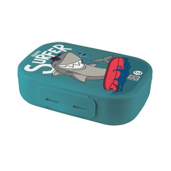 Контейнер д/прод. пластм. "Ланчбокс" 0,8л "ANDERSON" Акула PT101010596 "Plast Team" *1/15