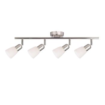 Светильник настенный (спот) 2018-4 CHR/WT E14  4*40W хром/бел VERNER LIGHTING *1/12