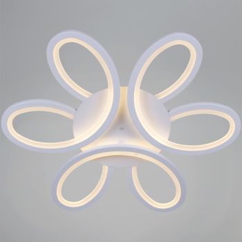 Люстра 74090-0.3-03 WH LED 3000-6500К 126W ПДУ ПДУ+диммер S=22м2  *1