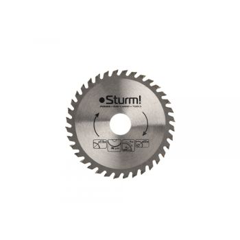 Диск пильный 115*22,2мм 36 зубьев по дереву (9020-115-22-36Т) Sturm *1/50