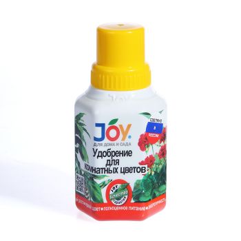 Удобрение для комнатных цветов ( лигногумат) 0,25л JOY  *12