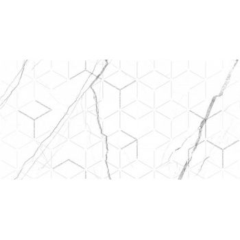 Декор Siluet белый 500*250 GT124VG Global Tile *1/7