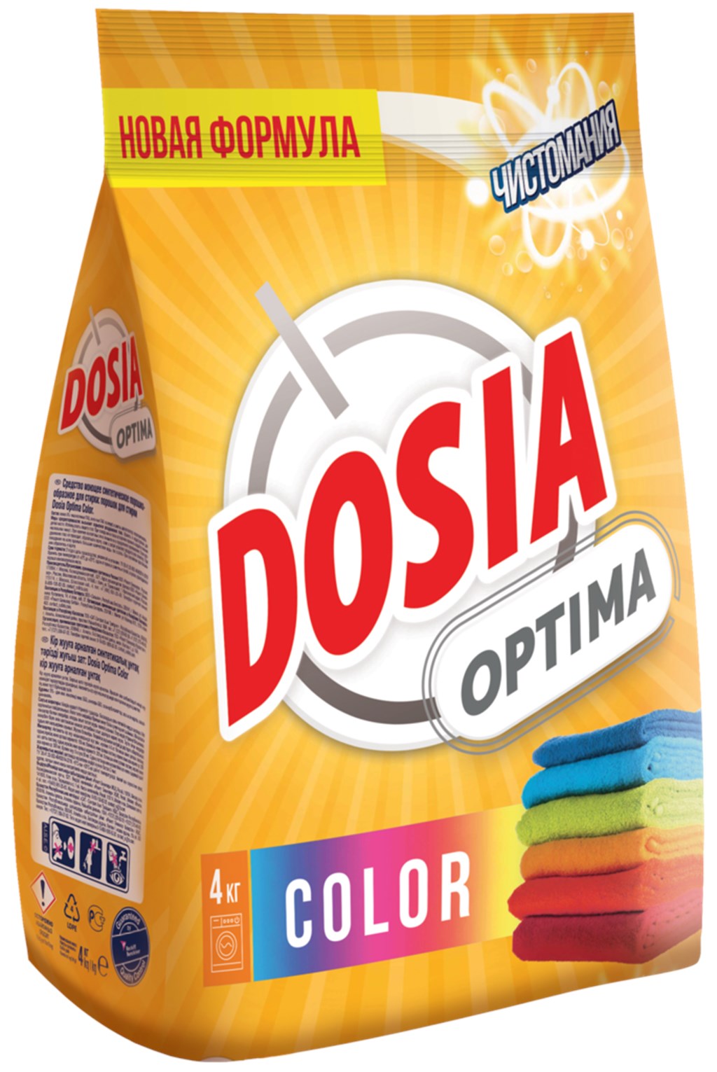 Стир.порошок DOSIA Optima Color автомат 4 кг *1/4