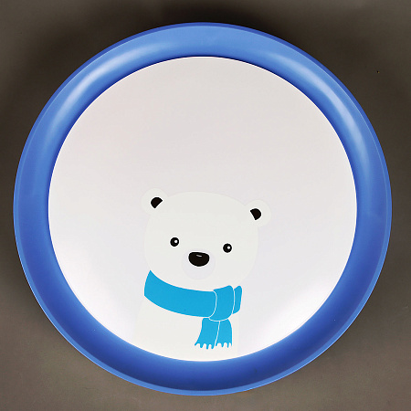 Светильник светодиодный акриловый 400мм 48W 6016B/24W*2 blue 3 реж., пульт S=10м2 VERNER LIGHTING *1/10