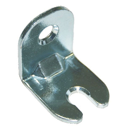 Стяжка угловая  2.16-Д цинк БЕЗ ВИНТОВ(Комплект 2шт) ДомоСтрой *10/500