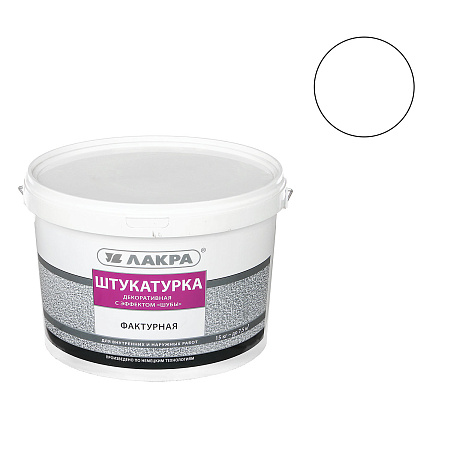 Штукатурка акриловая декоративная с эффектом шубы 15 кг Лакра *1/44