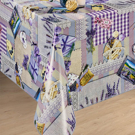 Клеёнка на нетканой основе "Dekorama" "Прованс" шир.1,4м 208 А *20