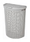 Корзина для белья пластм. 45л "Eco style" 610х460х265мм Св.-Серый арт.431217630 ("Бытпласт") *1/5