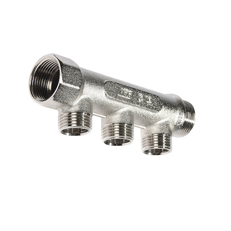 Коллектор 3 выхода 3/4"(Ø20) х 1/2"(Ø15) М/П/П/П/П MPF (ИС.071057) MP-У *1/5/30