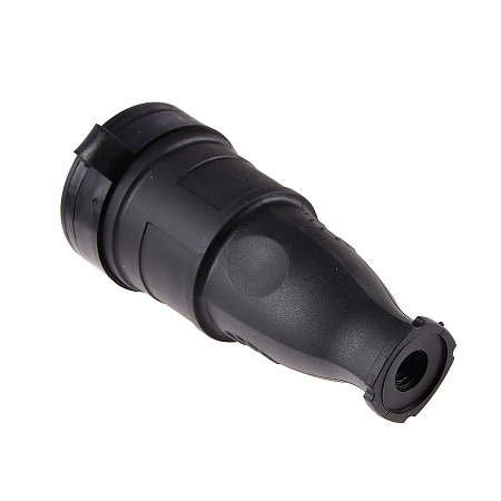 Розетка КАУЧУК переносная "Smartbuy"  1мест. з/к 230В 2Р+РЕ 16А IP44 (SBE-16-S07-R)  *1/100