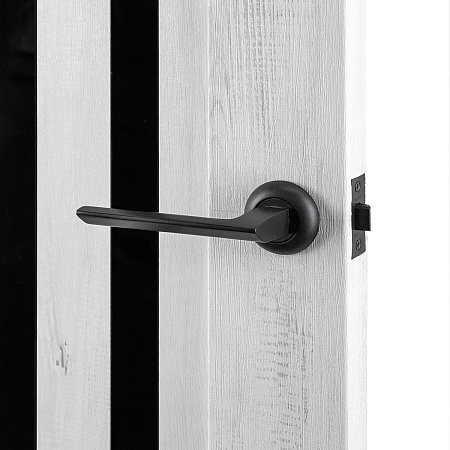 Дверь межкомнатная глухая ESTETICA 303 ПВХ Санторини Белый 800 мм BROZEX-WOOD *1