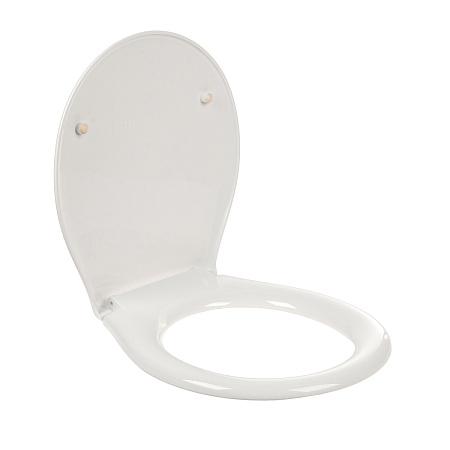 Сиденье для унитаза Milardo 430*377*42 полипропилен, белое 010PP00M31 *1/12