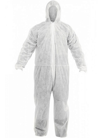 Комбинезон защитный для малярных и строительных работ пл.40г/кв.м "Fibiron" (А.Д.М.) *1/25