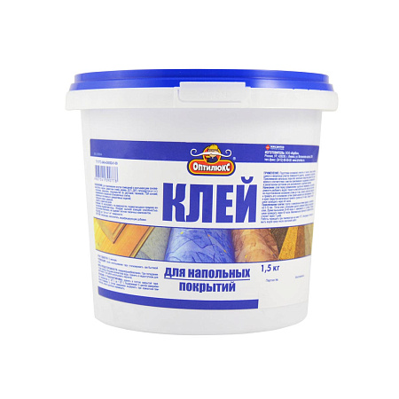 Клей для напольных покрытий 1,5 кг OPTILUX  Ижсинтез *12