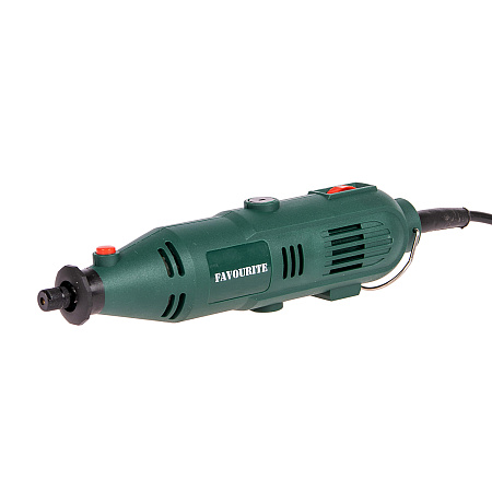 Гравер 170Вт 10000-35000об/м цанга 2,4/3,2мм гибкий вал насадки 210шт FGM 170FS FAVOURITE *1/5