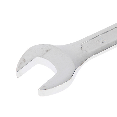 Ключ комбинированный 19мм холодный штамп CrV (70190) СЕРВИС КЛЮЧ *1/5/100