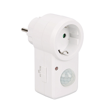 Датчик движения розеточный ДДР-01 1200Вт IP20 TDM SQ0324-0027 *1/50