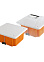 Коробка распаячная СП 92х92х45мм крышка, пл..лапки IP20  TDM SQ1403-1022 инд. штр-код *1/126