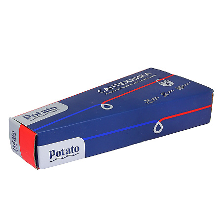 Смеситель для кухни Potato P49215 длинный излив *1/10
