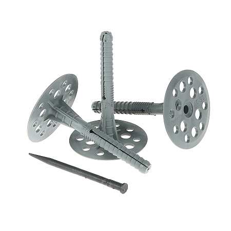 Дюбель для изоляции IZO  10,0х90 с пластмассовым гвоздем (50шт) BROZEX *1/20