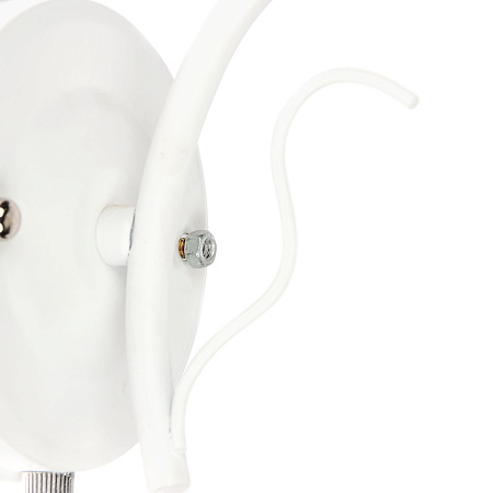 Бра N2260/1W WT+CH E27 1*40Вт (200*280*150)  VERNER LIGHTING *1