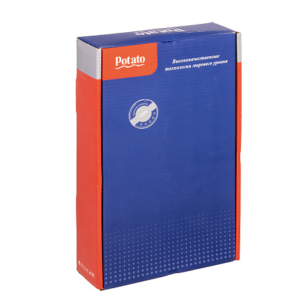 Смеситель для кухни Potato P40236-7 с гибким изливом (белый) *1/10