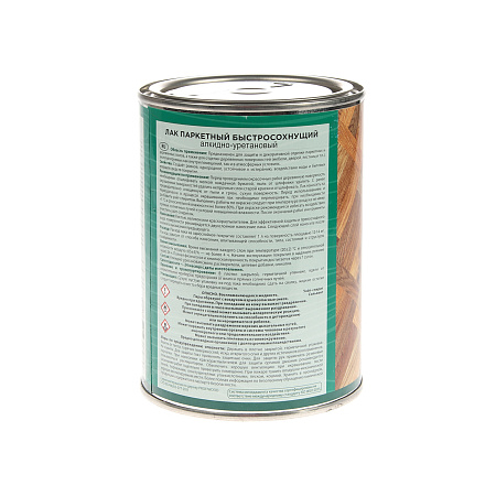 Лак  алкидно-уретановый паркетный полуматовый 0,7 кг PROFIWOOD *1/14/490