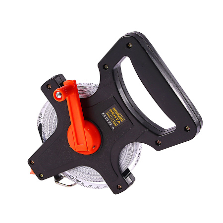 Рулетка 30м х12,5мм геодезическая пластик. корпус фиберглассовая лента арт.2502131 Korvus *1/24