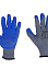 Перчатки рабочие полиэстер/хлопок, текстуриров. латексное покрытие PSV027P "Fiberon" *12/120