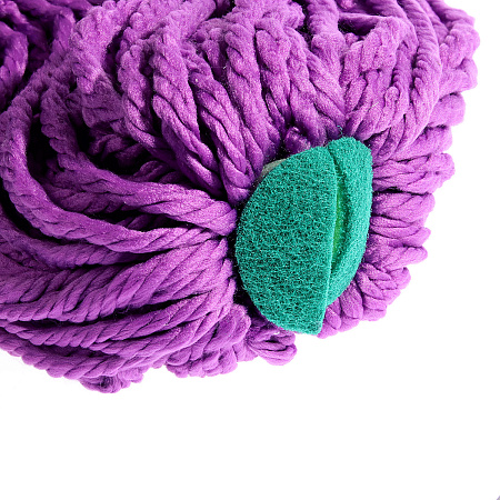 Насадка сменная д/мытья пола д/швабры с отжимом "Twist" микрофибра KD-8210TWR "Умничка" *1/50