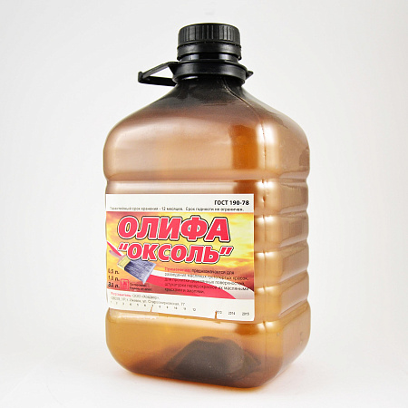 Олифа оксоль 3 л ХозДвор *9/216