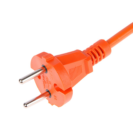 Удлинитель 1 розетка 20м б/з ПВС 2х0,75мм2 6А мощ.нагр 1300Вт Универсал УШ-6  *1/10/20