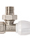 Клапан радиаторный регулирующий угловой 1/2"(Ø15) М/П CTM CARAVH12 *1/15