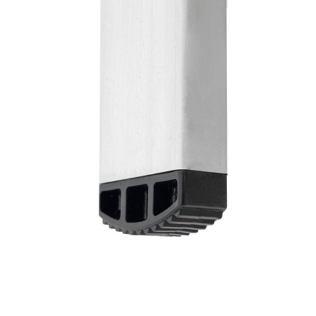 Лестница приставная алюм.  8 ступеней,общ.дл.2,12м,вес 2,5кг,max нагр.150кг1210108 "Новая высота" *1