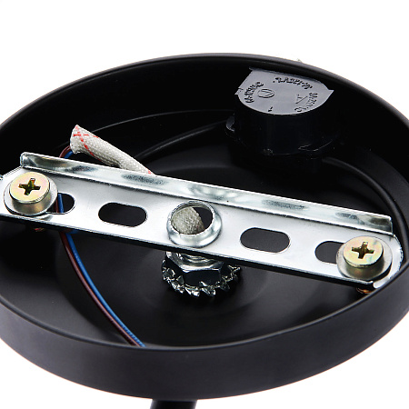 Бра N1684/1W BK+CH E27 1*40Вт (330*170*130)  VERNER LIGHTING *1