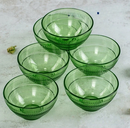Салатник стекло Luminarc "Louise Chartreuse" d12см Зеленый O0489 *36