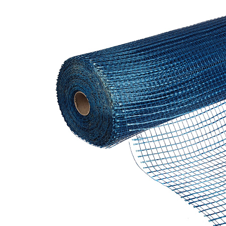 Сетка стр. армирующая яч.10х10мм пл.120г/кв.м Штукат. д/внутр. 1,0м х 50м SMF113T 4WALLS *1/4