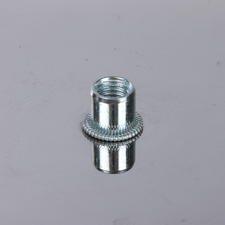 Заглушка с конденсатоотводом d220 нерж. 0,5мм AISI 430 GS (В) *1