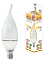 Лампа светодиодная 10W Е14 свеча на ветру 4К нейтральный WFC37 Народная SQ0340-1600 *10/100