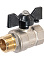 Кран шаровый 1/2" (Ø15) М/П ручка LD Pride 47.15. (аналогХЮ76) *1/17