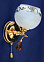 Бра K0876/1W    Классика   1*60W E27  (h=200, w=150, l=140) VERNER LIGHTING *1