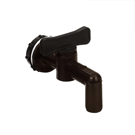 Кран для бочки-бака пластм. со штуцером д/шланга d 20 *1