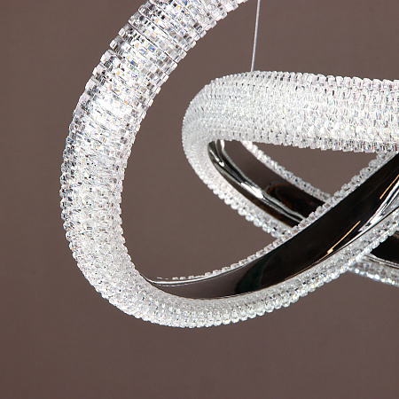 Люстра 9233/96W Chrome  450 мм 3 реж., пульт S=16м2  VERNER LIGHTING *1