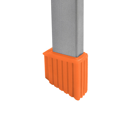 Лестница приставная металл. 10 ступеней,общ.дл.2,45м,max нагр.100кг Л10 "Ника"*1