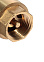 Обратный клапан 1/2"(Ø15) М/М CTM CBCVB012 (с латунным штоком) *1/50