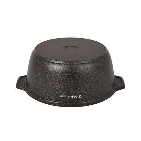 Кастрюля алюмин. антипригарная "Kukmara" "Granit ultra" original "жаровня" 4,0л Ст.кр. жго41а *1/4